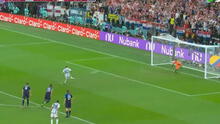 Argentina con pie y medio en la final: Lionel Messi abrió el marcador con violento remate