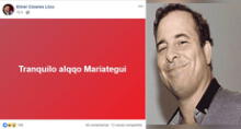 Elmer Cáceres le responde a Aldo Mariátegui y lo tilda de “perro” 