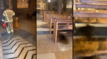 Sujeto arroja combustible e intenta prender fuego a iglesia de Jerusalén