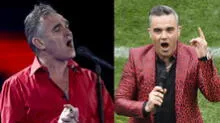 Sorprendente parecido de Robbie Williams y Morrissey causa furor en redes