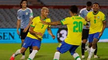 Brasil venció de visita a Uruguay y es sólida líder de las Eliminatorias Qatar 2022