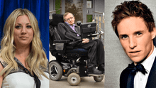 Kaley Cuoco y Eddie Redmayne elogian a Stephen Hawking tras su muerte