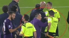 Ribéry, suspendido tres partidos por empujar a árbitro asistente en Italia [VIDEO]