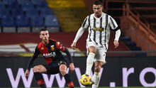 Con doblete de Cristiano Ronaldo, Juventus superó a Genoa por 3-1 en la Serie A 