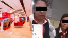 Cajera de banco Santander es acusada de complicidad en robo de 76 mil pesos a cliente [VIDEO]