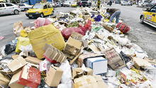 Arequipa amaneció en Navidad llena de montículos de basura 