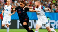Croacia vence 2-1 a Islandia y clasifica como líder en Rusia 2018 | GOLES