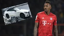 Jerome Boateng es multado por el Bayern Munich tras sufrir un accidente