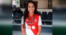Universitaria arequipeña se corona como la mejor deportista de tiro en el Perú 