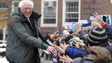 EEUU: Bernie Sanders convoca a miles en su primer mitin electoral