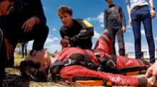 Galilea Montijo se desmaya al aventarse de paracaídas junto con Juanpa Zurita y causa gran susto [VIDEO] 