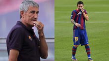 Setién revela secretos de su relación con Messi: “Hay otra faceta que no es la de jugador”