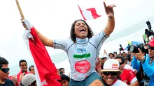 Analí Goméz es la primera tricampeona sudamericana de surf de la historia