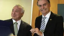 Temer afirma que va a “colaborar intensamente” con Bolsonaro en transición
