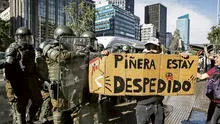 Chilenos decididos a sacar a Piñera por brutal abuso policial