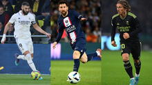 Con Messi, Modric y Benzema: el equipazo de los jugadores que terminan contrato este 2023