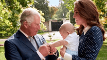 El príncipe Carlos envía emotivo saludo de cumpleaños a su nieto Louis 