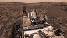 Esta es la imagen de 360 grados registrada por Curiosity en Marte [VIDEO]