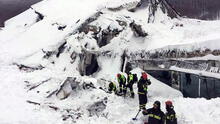 Italia: 29 muertos fue el saldo que dejó el hotel sepultado por avalancha 