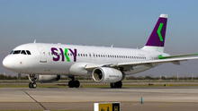 SKY anuncia suspensión temporal de vuelos en Perú hasta el 30 de abril