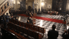 Misa y Te Deum: algunos asientos de los jueces supremos están vacíos [VIDEO]
