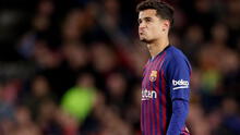 Barcelona confirma viaje de Coutinho a Brasil para tratarse lesión de rodilla