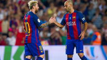 Mascherano dice que apoyará decisión de Messi sobre su futuro en Barcelona