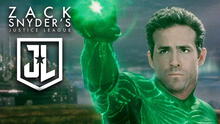 Snyder cut: Ryan Reynolds pudo tener cameo como Linterna Verde en la cinta