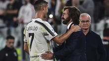 Cristiano Ronaldo se despidió de Andrea Pirlo tras su salida de Juventus