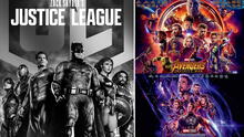 Justice League iguala éxito de Avengers: infinity war y endgame, según Imdb