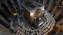 Jerusalén inicia el Jueves Santo con una misa en el Santo Sepulcro