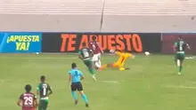Ovelar cayó en el área de Alianza Lima, pero el árbitro no cobró penal