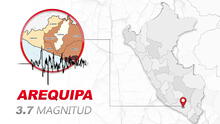 Temblor de magnitud 3.7 se sintió en Arequipa este lunes, según IGP