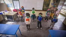 Los niños que volvieron a las aulas