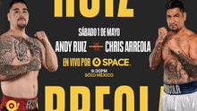 Andy Ruiz vs. Chris Arreola EN VIVO: fecha, hora y canales transmisión