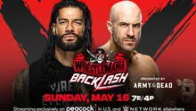 WWE Wrestlemania Backlash 2021: Cesaro vs. Roman Reigns por el título Universal
