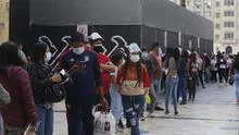 Día de la Madre: largas colas en Centro Cívico pese a la pandemia de COVID-19