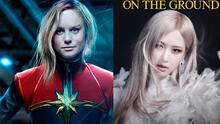 BLACKPINK: Brie Larson ‘Capitana Marvel’ cantó “On The Ground’ de Rosé