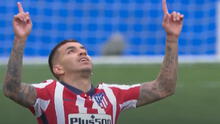 Ángel Correa marcó el empate de Atlético de Madrid con un golazo
