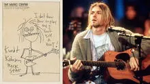 Venden autorretrato de Kurt Cobain por más de 280.000 dólares en una subasta