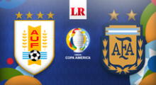 Uruguay perdió ante Argentina en su estreno en la Copa América 2021