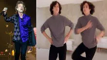Vasco Madueño baila al estilo de Mick Jagger y sorprende con sus pasos en TikTok