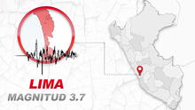 Temblor de magnitud 3.7 remeció Lima hoy, según IGP 
