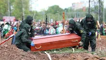 En las últimas 24 horas Rusia registró más de 650 muertes, la cifra más alta hasta ahora