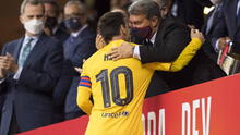Joan Laporta habló de Messi y señaló que sigue triste por su partida: “Nos lo ha dado todo”