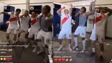 Lapadula, Cueva y Carrillo celebraron bailando “El cervecero” la clasificación de Perú a semifinales