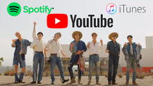 “Permission to dance” de BTS: cómo hacer stream en YouTube, Spotify y iTunes