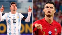Messi y Cristiano, goleadores de la Copa América y Eurocopa