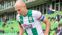 Arjen Robben anunció su retiro definitivo como futbolista profesional
