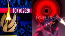 Tokio 2021 y Evangelion: Tsubasa wo kudasai, tema de Rebuild, sonó en inauguración